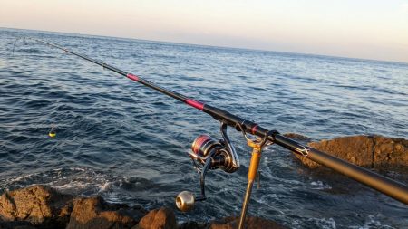 切目の沖磯でスーパーフカセゲーム🔥