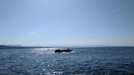 切目の沖磯でスーパーフカセゲーム🔥