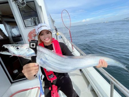 太刀魚テンヤでデブゴン連発！