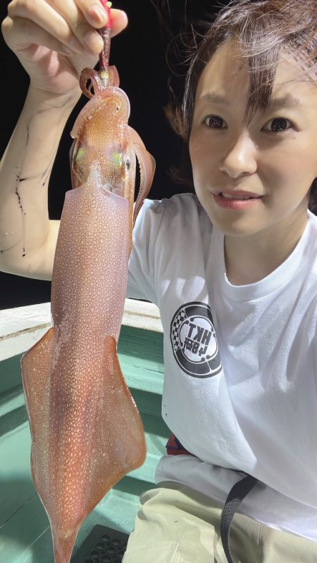 今季ラストケンサキイカ釣り