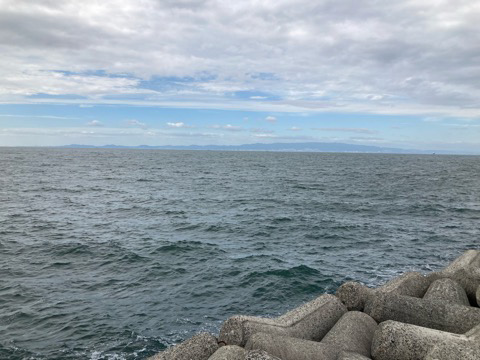 今季初タチウオワインド貝塚人工島