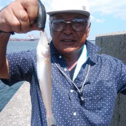 少しづつキスの型が良くなりました