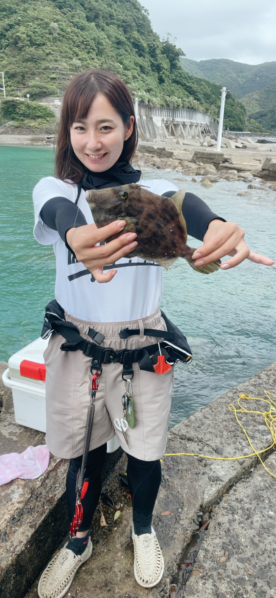 チヌ、カワハギ♪