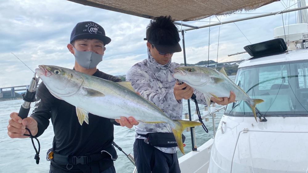 ライトジギングで青物狙い
