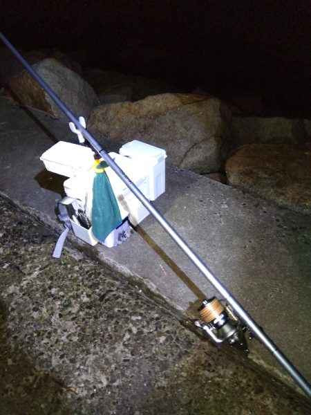 苅屋海岸のキス釣り