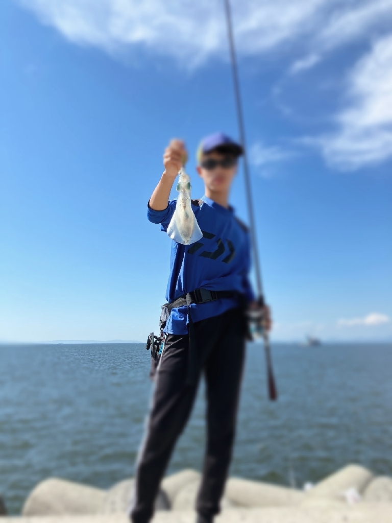 夕方の短時間エギング