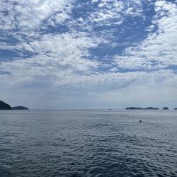 台風まえの晴天