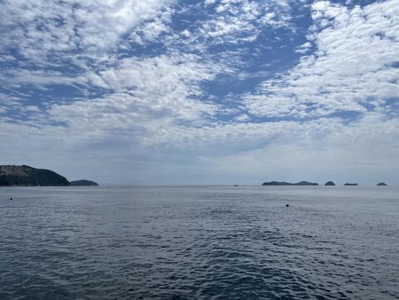 台風まえの晴天