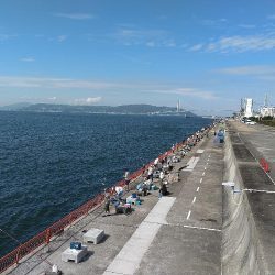 平磯海釣り公園で