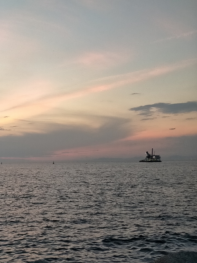 夕方の短時間エギング