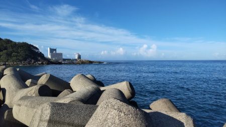 磯釣りできずのカマス