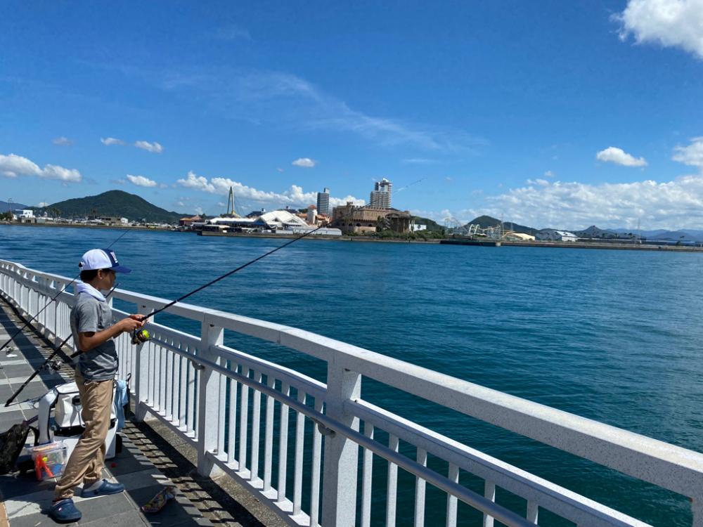 陸っぱり今期初タチウオ