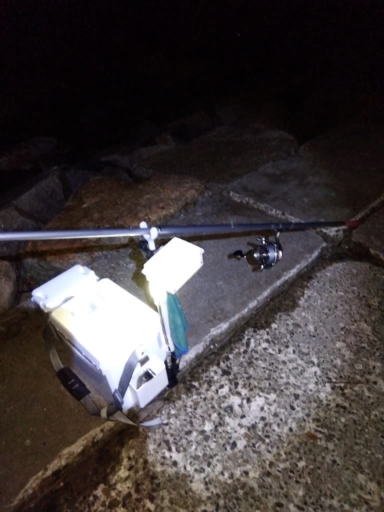 苅屋海岸のキス釣り