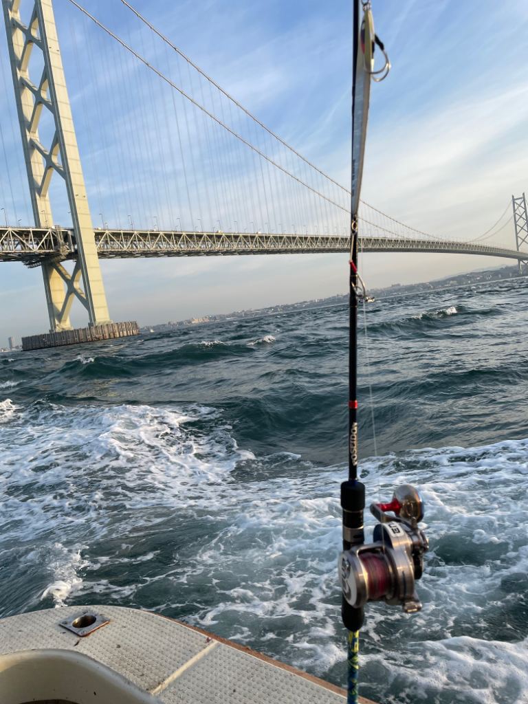 明石沖激流ジギング