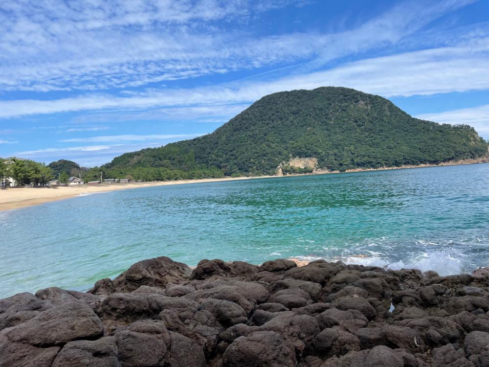 待ちに待ったエギング、ポイント探し。