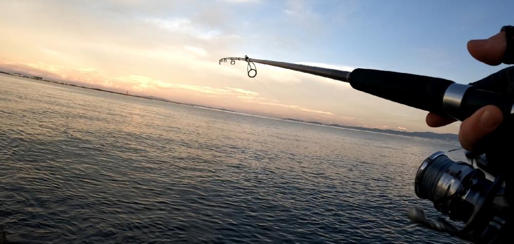 仕事前ショアジギ