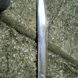 ワインドでタチウオ2本