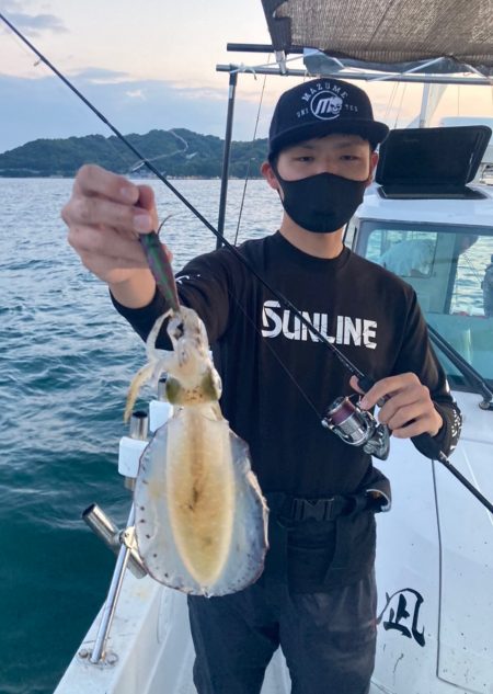 夕方便にてティップラン釣行