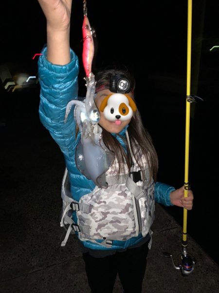 初めてのイカ釣り