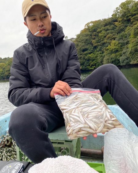 ワカサギ&ブラックバス