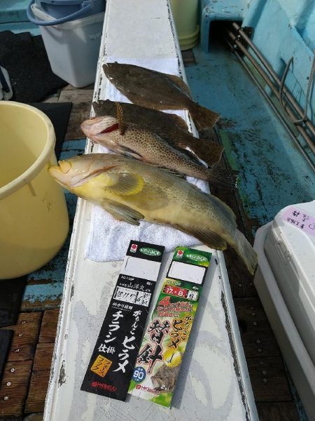 ヒラメ狙いで☆イワシ呑ませ