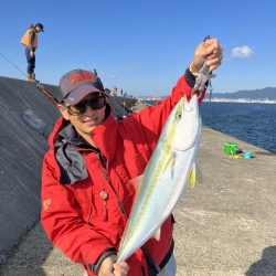 鯖の飲ませでメジロ２本