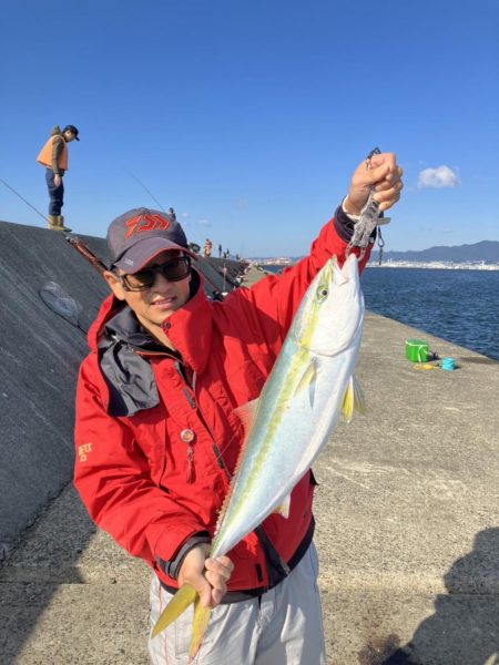 鯖の飲ませでメジロ２本