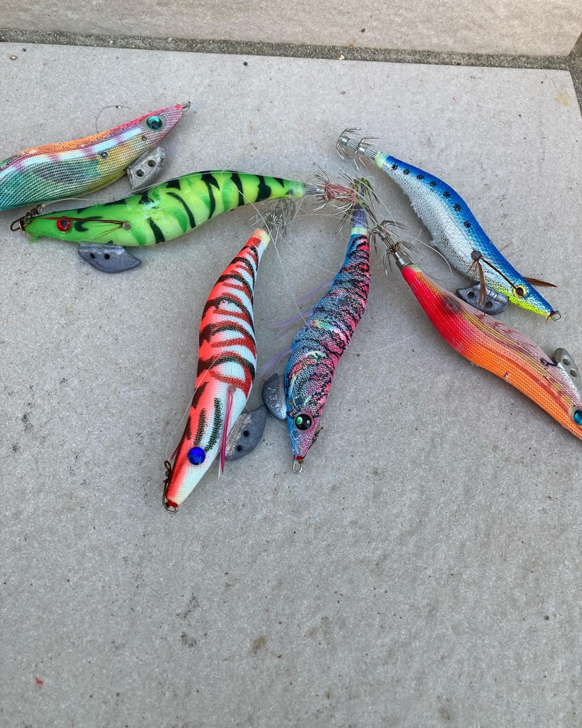 潮止まりエギングみ