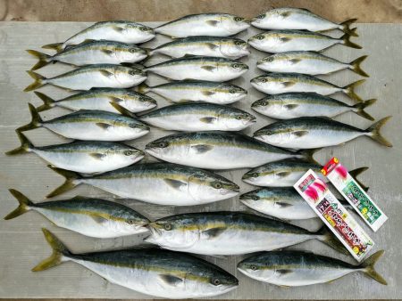 ワラサ＋ハマチ爆釣！