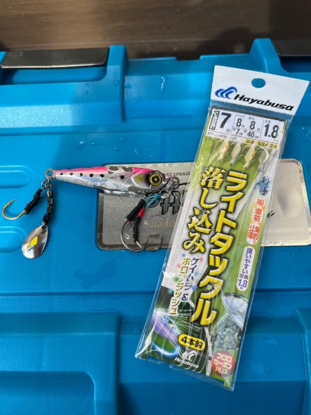 ジギング&落とし込みでシオ連発