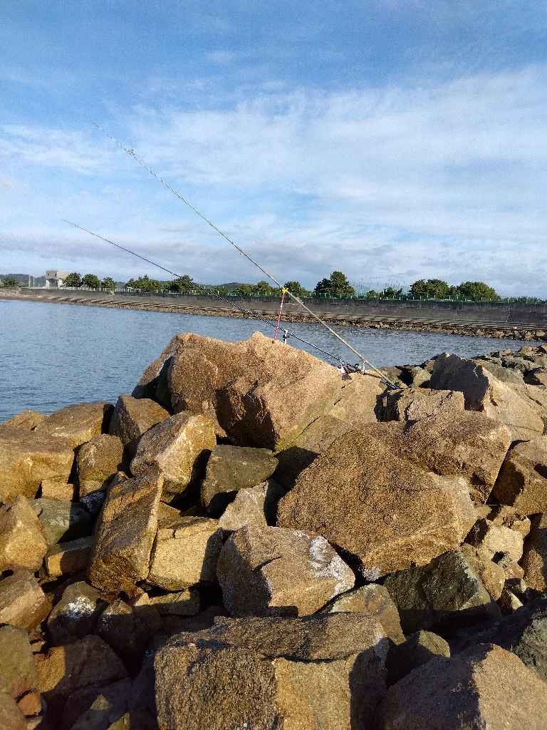 大塩海岸の投げ釣り