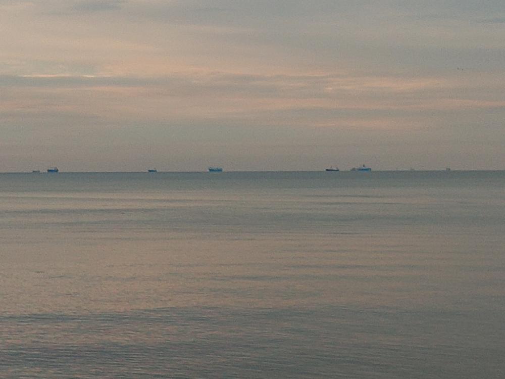 仕事前の朝練♪