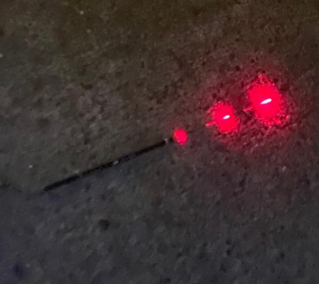 新しいエアーポンプ、ライトもオレンジ光のチェストライトを使用