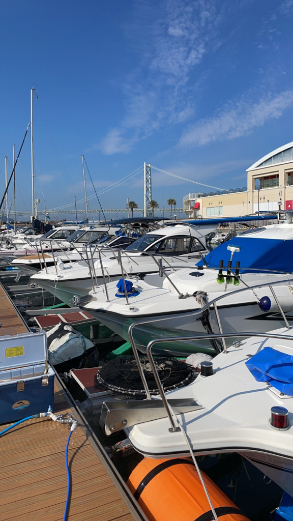 久しぶりのボート出船