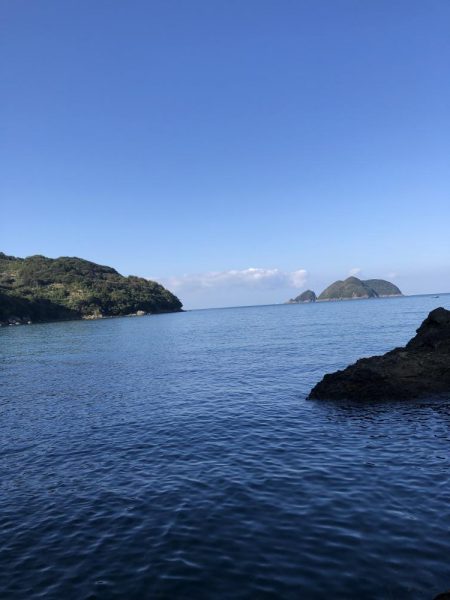 イカを求めてエギング