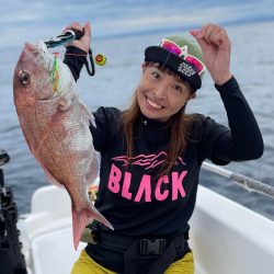 タイラバジギングで真鯛HIT⋆*…