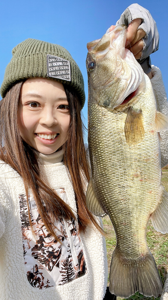 遠賀川でバスフィッシング