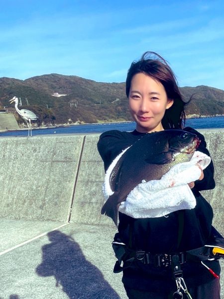 堤防グレ釣り(*^^*)