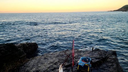 和歌山市江(吉丸渡船)で磯フカセ