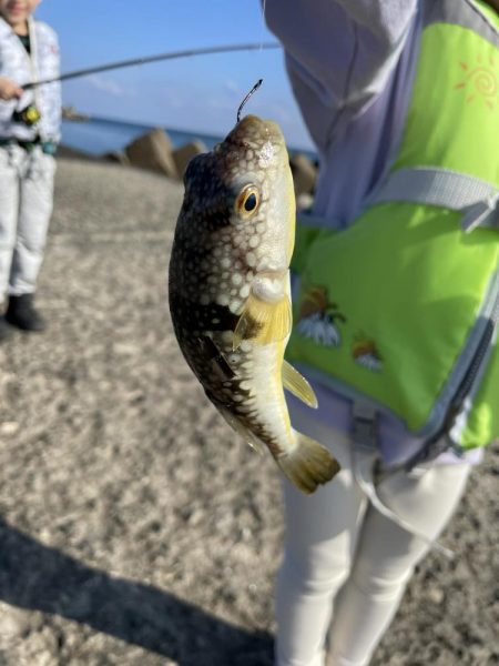 穴釣りファミリーフィッシング