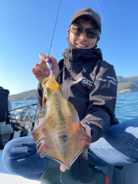 ティップランエギング好調！