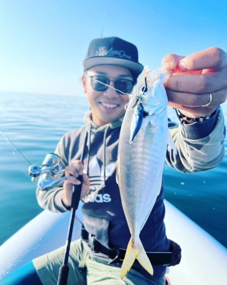 近海ゴムボートでのSLJ