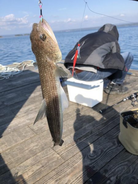 初の厳しい筏釣り