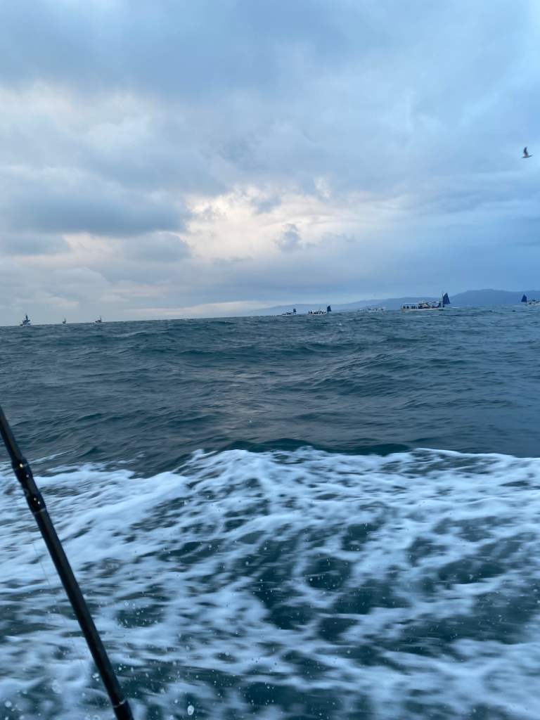 波にやられました。