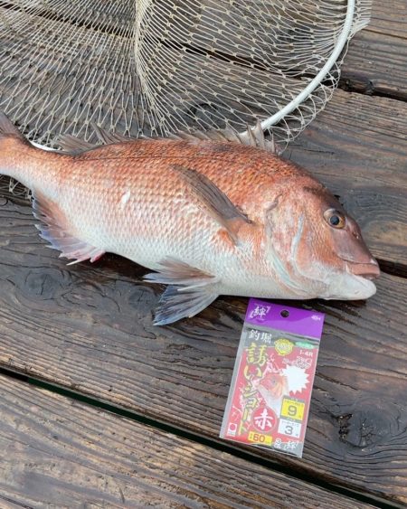 雨の中の釣り堀海恵