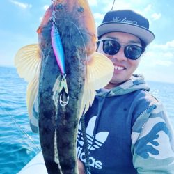 近海ゴムボートでのSLJ