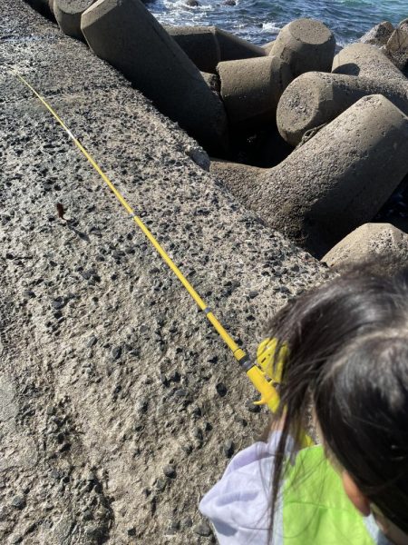 穴釣りファミリーフィッシング