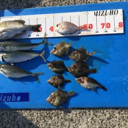 初の厳しい筏釣り