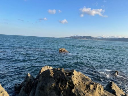 初　磯釣り