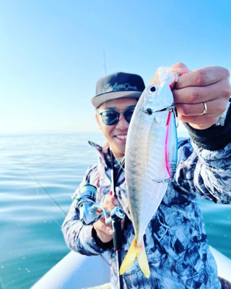 近海ゴムボートでのSLJ